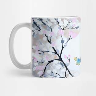 White and Pink 1 Mug